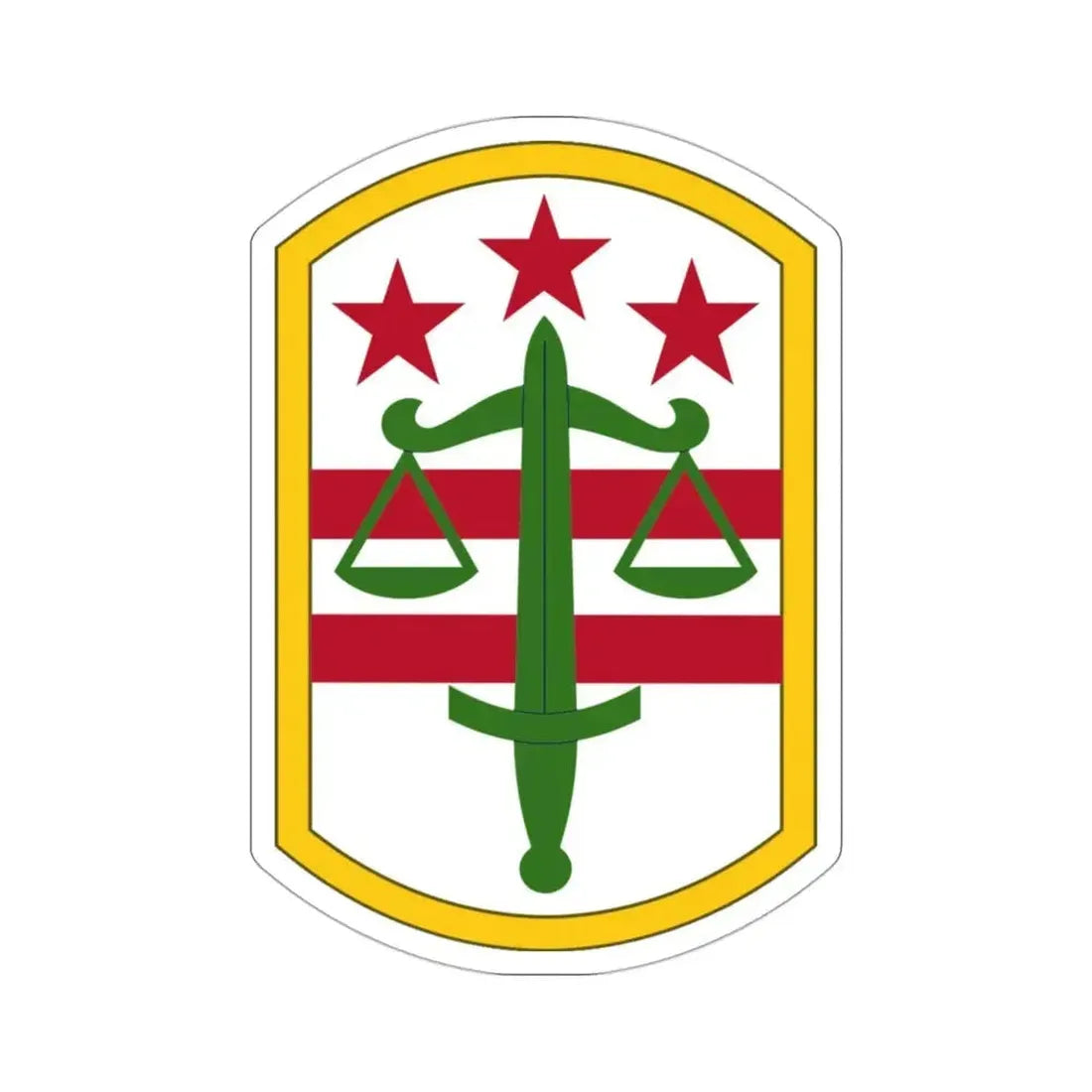 260 Military Police Command (U.S. Army) STICKER Vinyl Die-Cut Decal 3 Inch - The Sticker Space