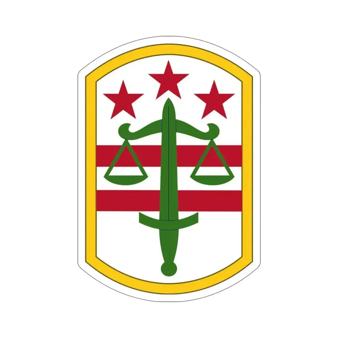 260 Military Police Command (U.S. Army) STICKER Vinyl Die-Cut Decal 6 Inch - The Sticker Space