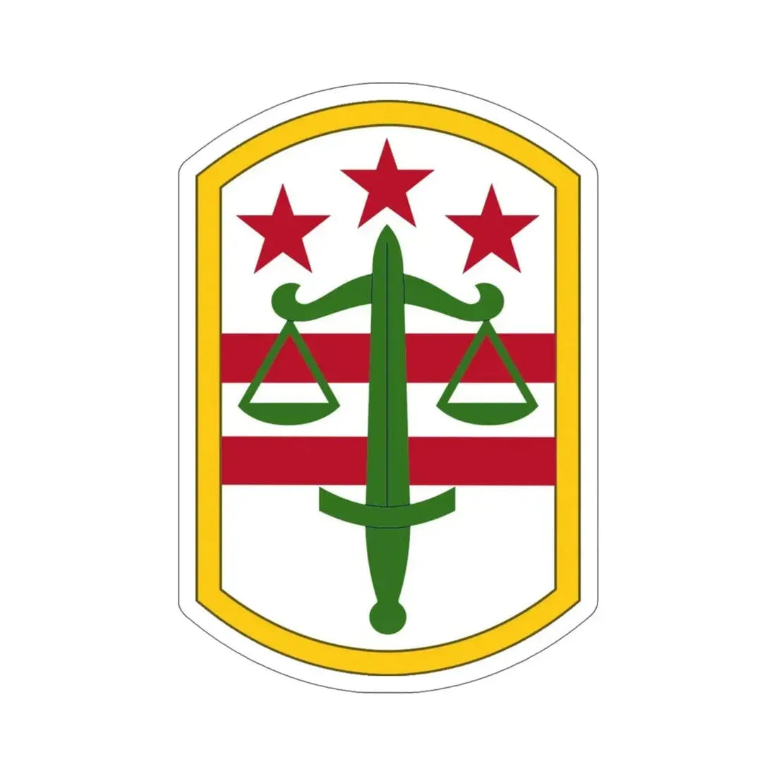 260 Military Police Command (U.S. Army) STICKER Vinyl Die-Cut Decal - The Sticker Space