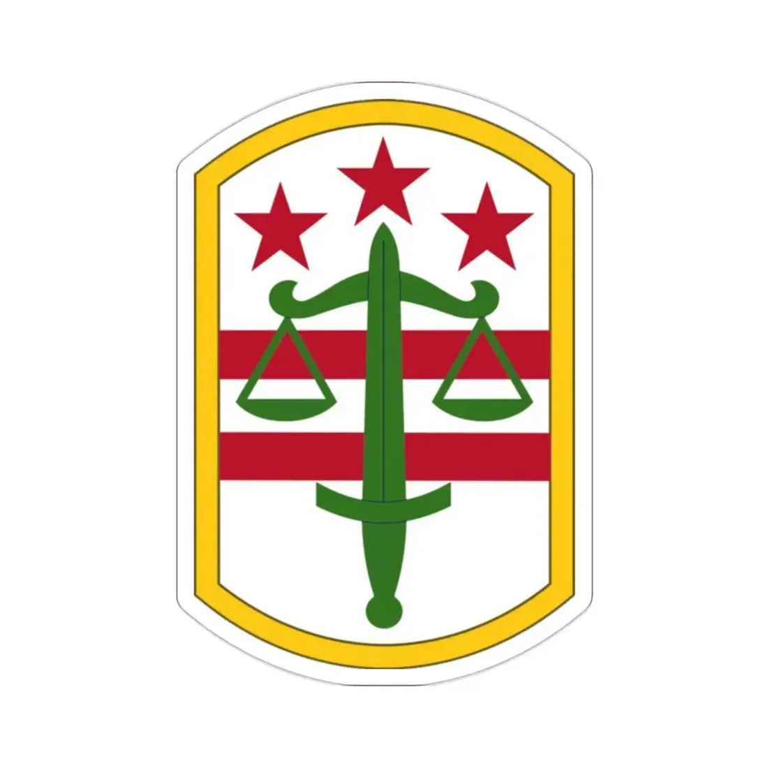 260 Military Police Command (U.S. Army) STICKER Vinyl Die-Cut Decal - The Sticker Space