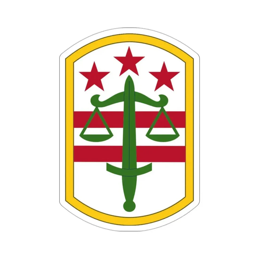 260 Military Police Command (U.S. Army) STICKER Vinyl Die-Cut Decal - The Sticker Space