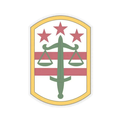 260 Military Police Command (U.S. Army) STICKER Vinyl Kiss-Cut Decal 2 Inch Transparent - The Sticker Space