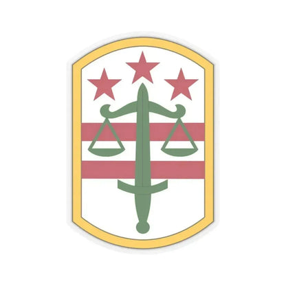 260 Military Police Command (U.S. Army) STICKER Vinyl Kiss-Cut Decal 6 Inch Transparent - The Sticker Space