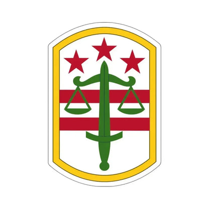 260 Military Police Command (U.S. Army) STICKER Vinyl Kiss-Cut Decal 6 Inch White - The Sticker Space