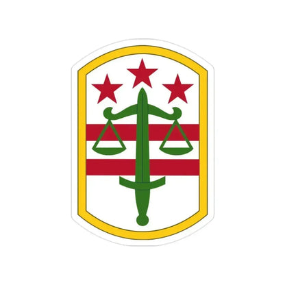 260 Military Police Command (U.S. Army) Transparent STICKER Die-Cut Vinyl Decal 2 Inch - The Sticker Space