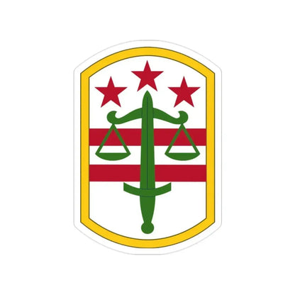 260 Military Police Command (U.S. Army) Transparent STICKER Die-Cut Vinyl Decal 2 Inch - The Sticker Space