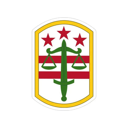 260 Military Police Command (U.S. Army) Transparent STICKER Die-Cut Vinyl Decal 5 Inch - The Sticker Space