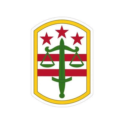 260 Military Police Command (U.S. Army) Transparent STICKER Die-Cut Vinyl Decal 6 Inch - The Sticker Space