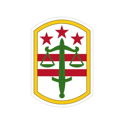 260 Military Police Command (U.S. Army) Transparent STICKER Die-Cut Vinyl Decal 6 Inch - The Sticker Space