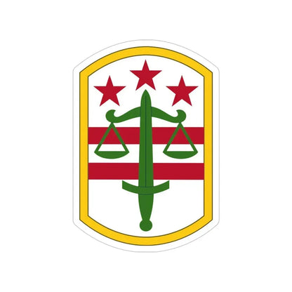 260 Military Police Command (U.S. Army) Transparent STICKER Die-Cut Vinyl Decal - The Sticker Space