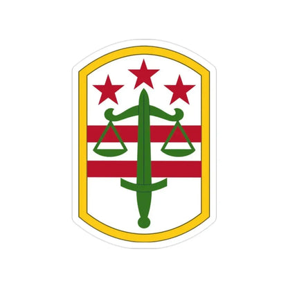 260 Military Police Command (U.S. Army) Transparent STICKER Die-Cut Vinyl Decal - The Sticker Space