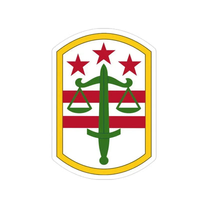 260 Military Police Command (U.S. Army) Transparent STICKER Die-Cut Vinyl Decal - The Sticker Space