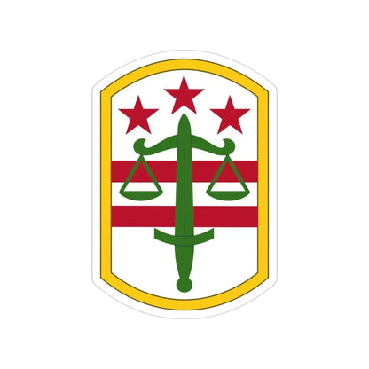 260 Military Police Command (U.S. Army) Transparent STICKER Die-Cut Vinyl Decal - The Sticker Space