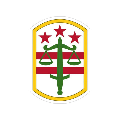 260 Military Police Command (U.S. Army) Transparent STICKER Die-Cut Vinyl Decal - The Sticker Space