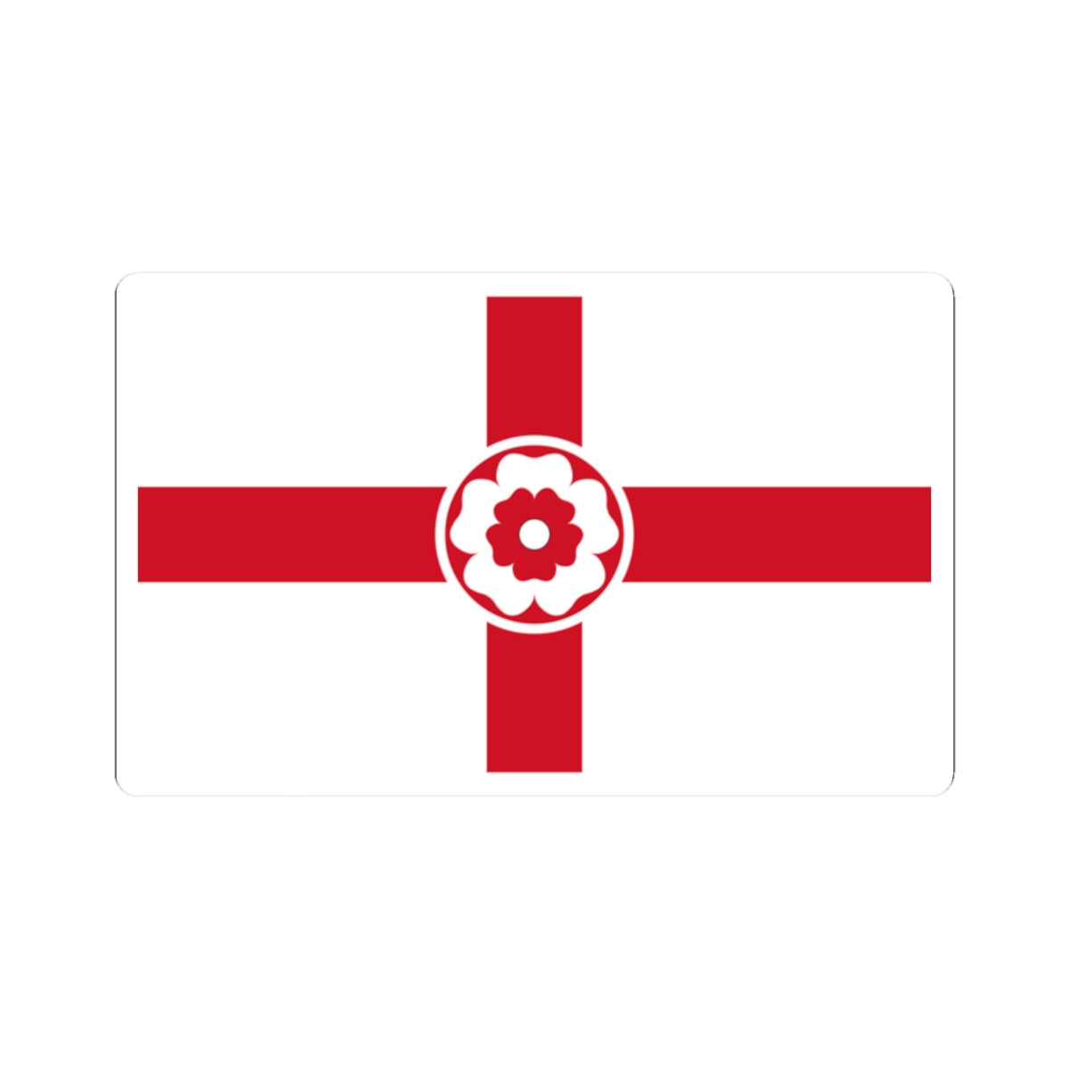 Flag of the Campaign for an English Parliament (England) STICKER Vinyl Kiss-Cut Decal