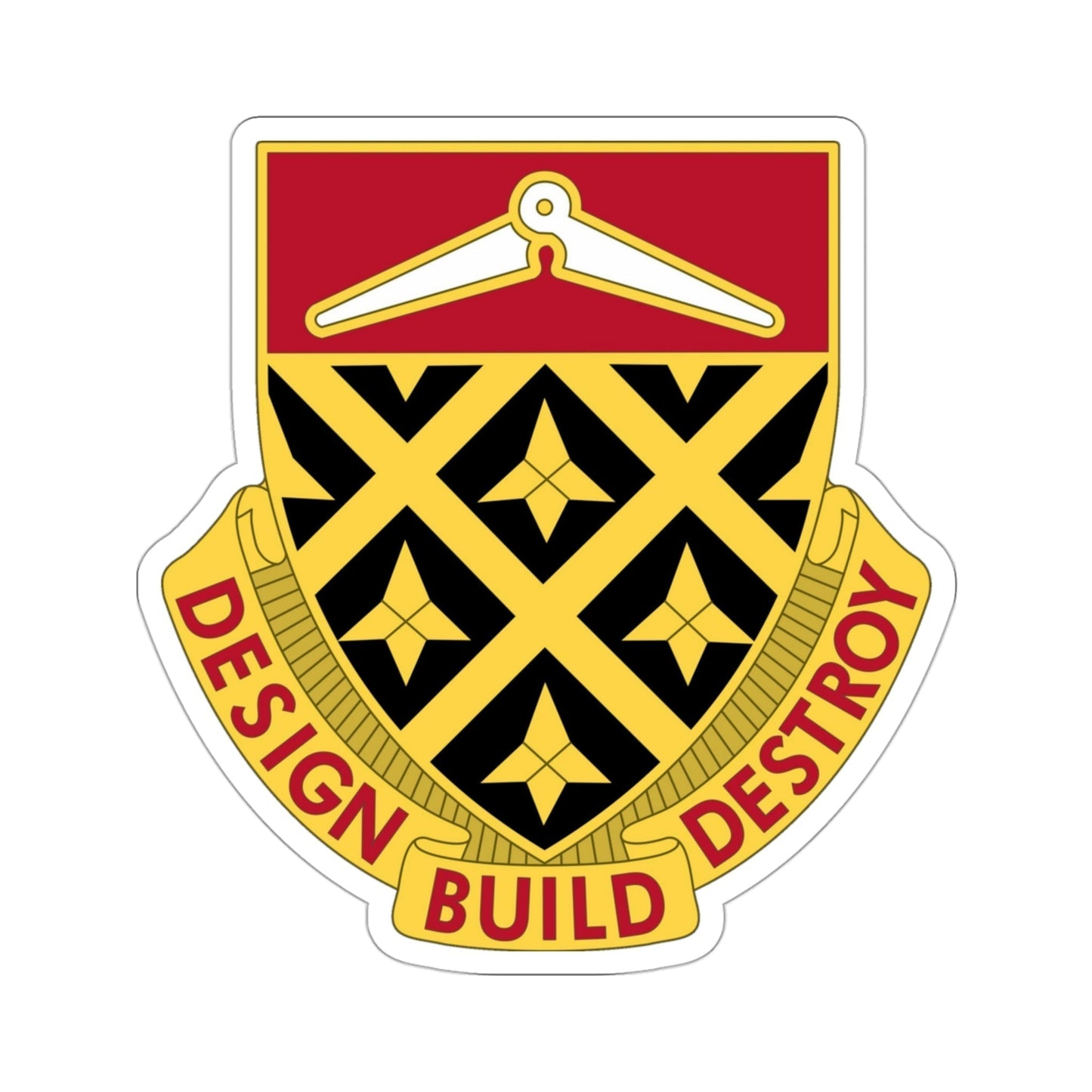 261 Engineer Battalion (U.S. Army) STICKER Vinyl Die-Cut Decal-3 Inch-The Sticker Space