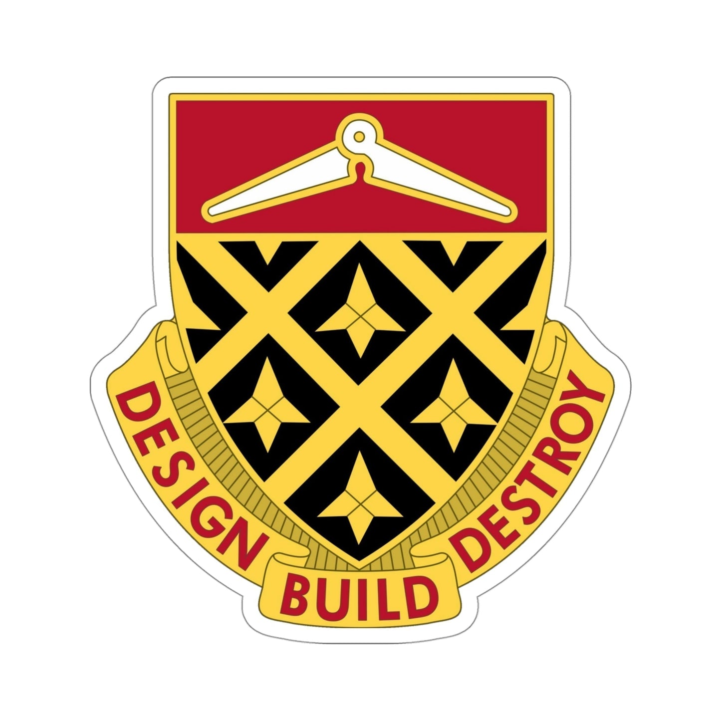 261 Engineer Battalion (U.S. Army) STICKER Vinyl Die-Cut Decal-4 Inch-The Sticker Space