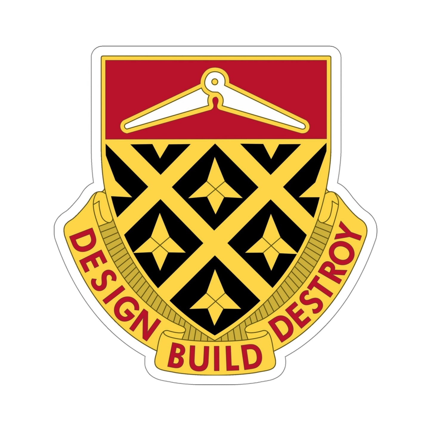 261 Engineer Battalion (U.S. Army) STICKER Vinyl Die-Cut Decal-5 Inch-The Sticker Space