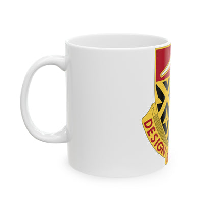 261 Engineer Battalion (U.S. Army) White Coffee Mug-The Sticker Space
