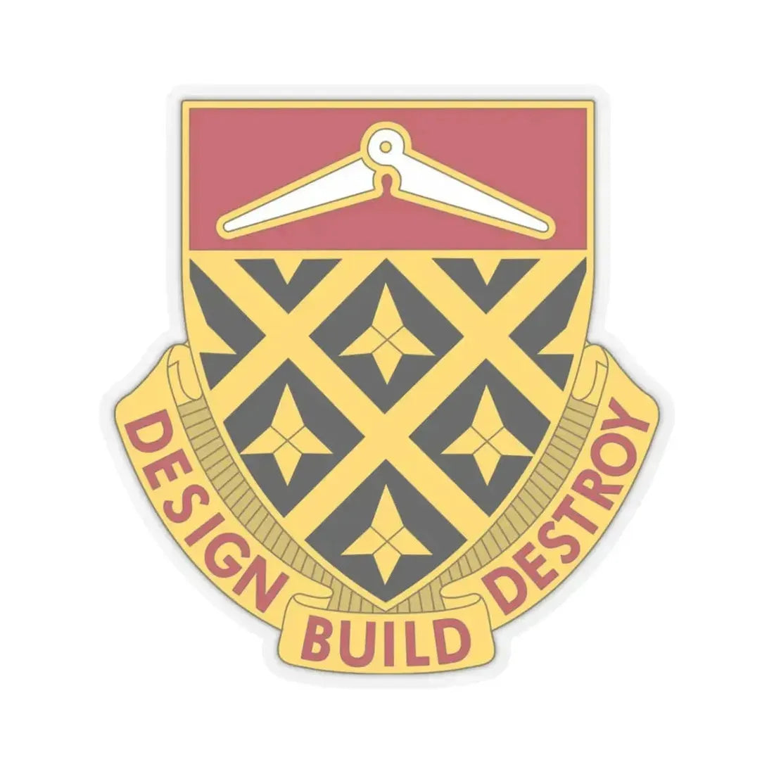 261 Engineer Battalion (U.S. Army) STICKER Vinyl Kiss-Cut Decal 3 Inch Transparent - The Sticker Space