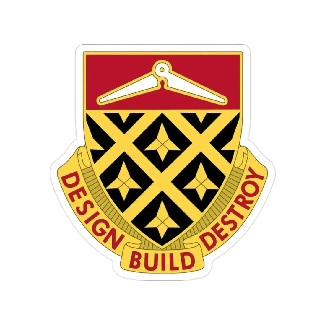 261 Engineer Battalion (U.S. Army) Transparent STICKER Die-Cut Vinyl Decal 2 Inch - The Sticker Space