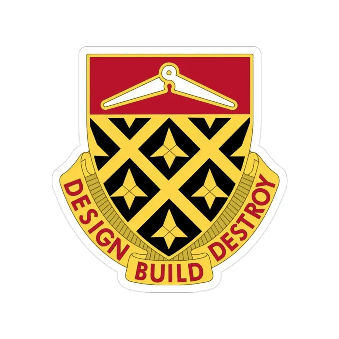 261 Engineer Battalion (U.S. Army) Transparent STICKER Die-Cut Vinyl Decal - The Sticker Space