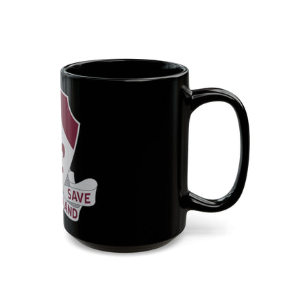 261 Medical Battalion (U.S. Army) Black Coffee Mug-The Sticker Space