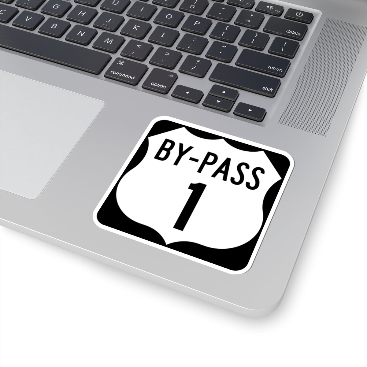 US 1 Bypass (New Hampshire) (Road Sign) STICKER Vinyl Kiss-Cut Decal