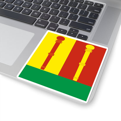 CHE Gonten Flag (Switzerland) STICKER Vinyl Kiss-Cut Decal
