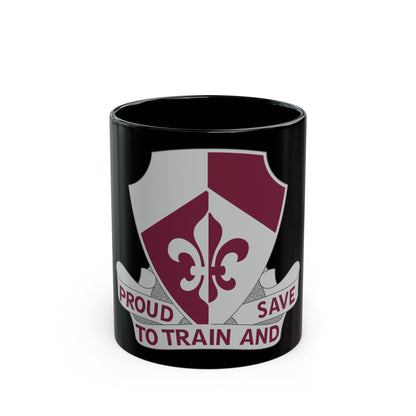 261st Medical Battalion (U.S. Army) Black Coffee Mug-11oz-The Sticker Space