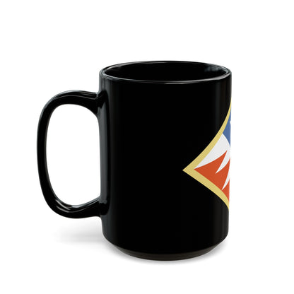 261st Theater Tactical Signal Brigade (U.S. Army) Black Coffee Mug-The Sticker Space