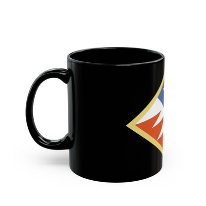 261st Theater Tactical Signal Brigade (U.S. Army) Black Coffee Mug-The Sticker Space