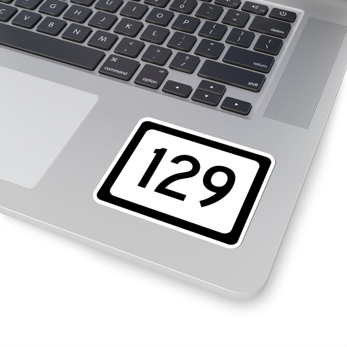 WV-129 (Virginia) (Road Sign) STICKER Vinyl Kiss-Cut Decal