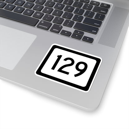 WV-129 (Virginia) (Road Sign) STICKER Vinyl Kiss-Cut Decal