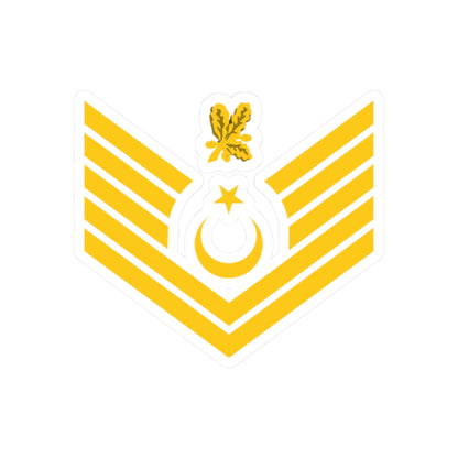 Navy TUR OR 07a (Turkey) (Military Rank) STICKER Vinyl Kiss-Cut Decal