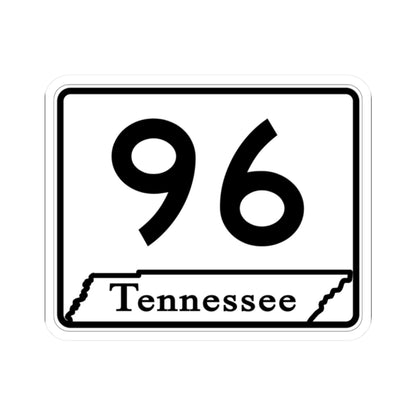Tennessee 96 (Tennessee) (Road Sign) STICKER Vinyl Kiss-Cut Decal