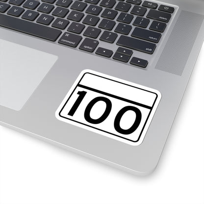MD Route 100 guide (Maryland) (Road Sign) STICKER Vinyl Kiss-Cut Decal