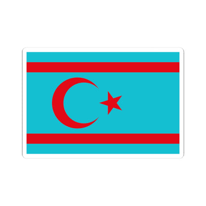 Flag of Syrian Turkmens (Syria) STICKER Vinyl Kiss-Cut Decal