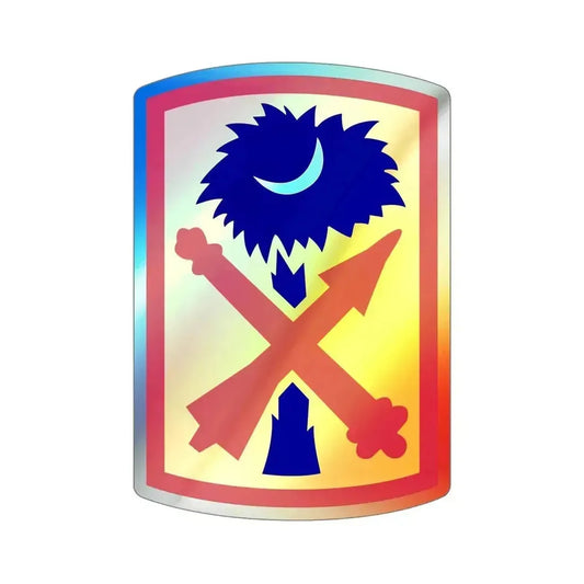 263rd Air and Missile Defense Command (U.S. Army) Holographic STICKER Die-Cut Vinyl Decal 6 Inch Holographic - The Sticker Space