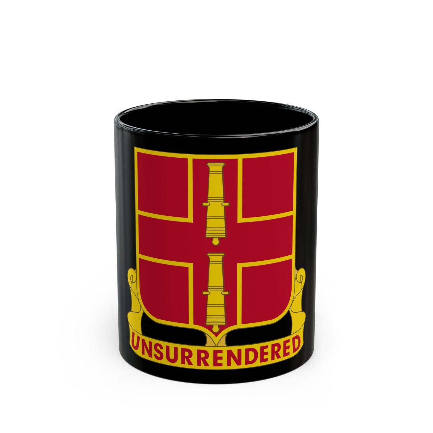 263rd Air Defense Artillery Regiment (U.S. Army) Black Coffee Mug-11oz-The Sticker Space