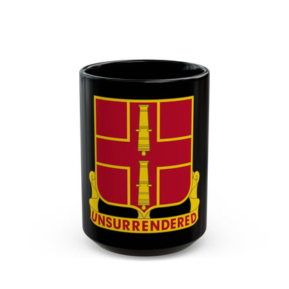 263rd Air Defense Artillery Regiment (U.S. Army) Black Coffee Mug-15oz-The Sticker Space