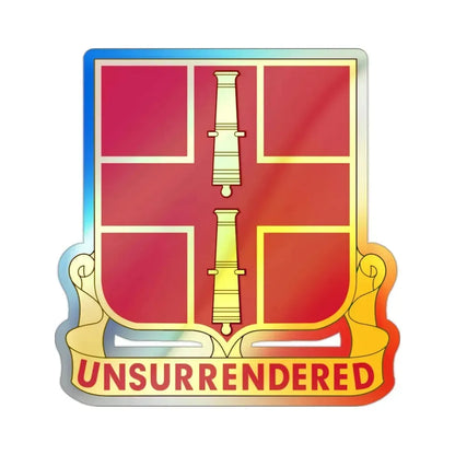 263rd Air Defense Artillery Regiment (U.S. Army) Holographic STICKER Die-Cut Vinyl Decal - The Sticker Space