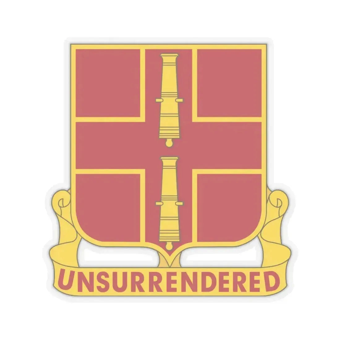 263rd Air Defense Artillery Regiment (U.S. Army) STICKER Vinyl Kiss-Cut Decal 3 Inch Transparent - The Sticker Space