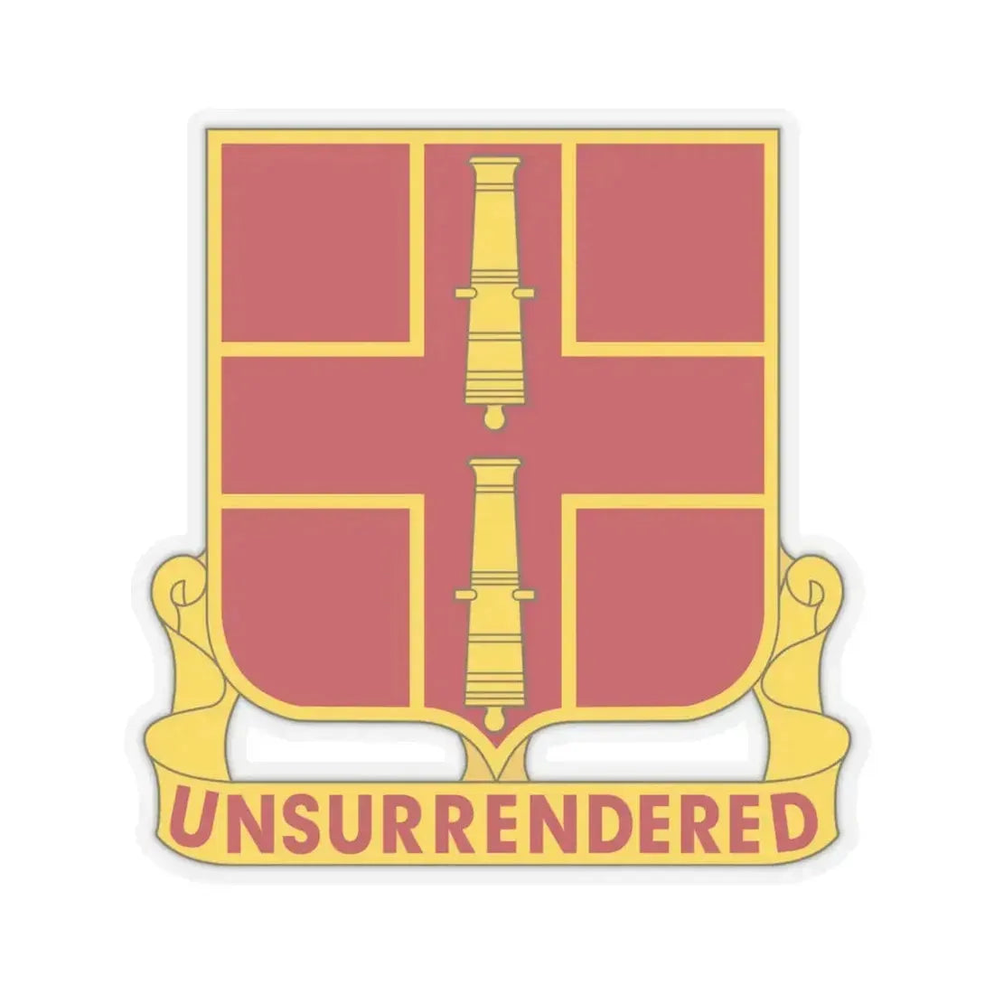 263rd Air Defense Artillery Regiment (U.S. Army) STICKER Vinyl Kiss-Cut Decal 4 Inch Transparent - The Sticker Space