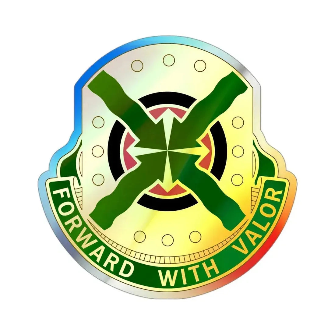 264 Engineer Group (U.S. Army) Holographic STICKER Die-Cut Vinyl Decal - The Sticker Space