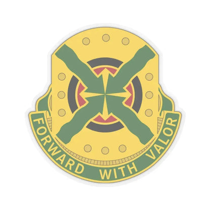 264 Engineer Group (U.S. Army) STICKER Vinyl Kiss-Cut Decal 3 Inch Transparent - The Sticker Space