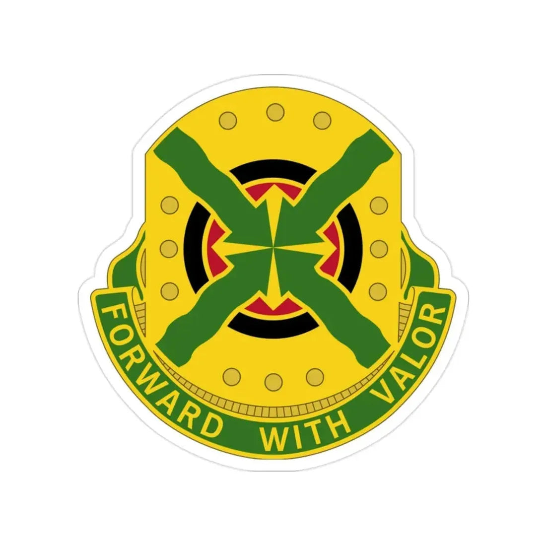 264 Engineer Group (U.S. Army) Transparent STICKER Die-Cut Vinyl Decal 2 Inch - The Sticker Space