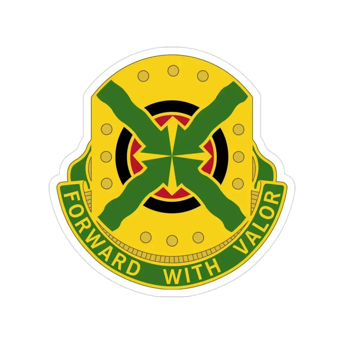 264 Engineer Group (U.S. Army) Transparent STICKER Die-Cut Vinyl Decal 3 Inch - The Sticker Space