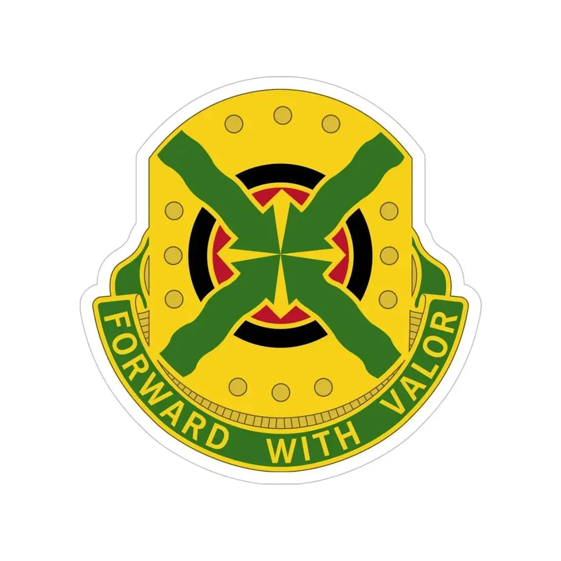 264 Engineer Group (U.S. Army) Transparent STICKER Die-Cut Vinyl Decal - The Sticker Space