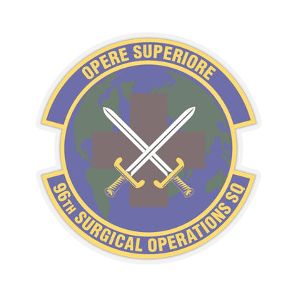 96th Surgical Operations Squadron (U.S. Air Force) STICKER Vinyl Kiss-Cut Decal